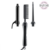 Paul Mitchell Texture 3-in-1 Interchangeable Curling Iron & Hot Comb