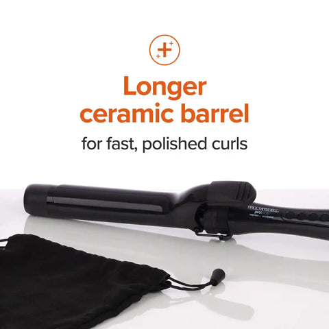 Express Ion Clipped 1.25" Detachable Curling Iron