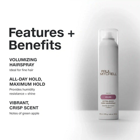 Extra-Body Firm Hairspray