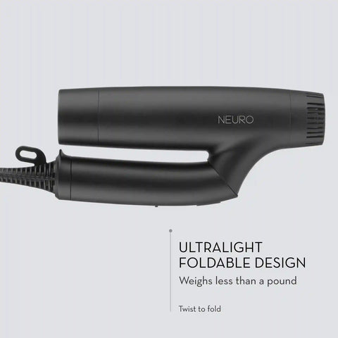 Neuro Dry+ Folding Professional Dual-Voltage Hair Dryer