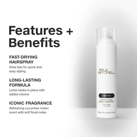 Super Clean Extra Hairspray