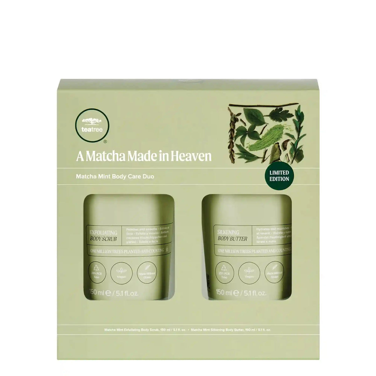 Tea Tree Matcha Mint Body Care Duo
