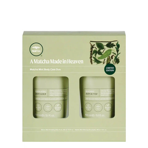 Tea Tree Matcha Mint Body Care Duo