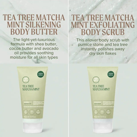 Tea Tree Matcha Mint Body Care Duo